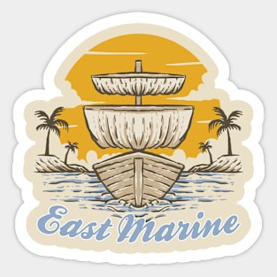 East Marine Sticker